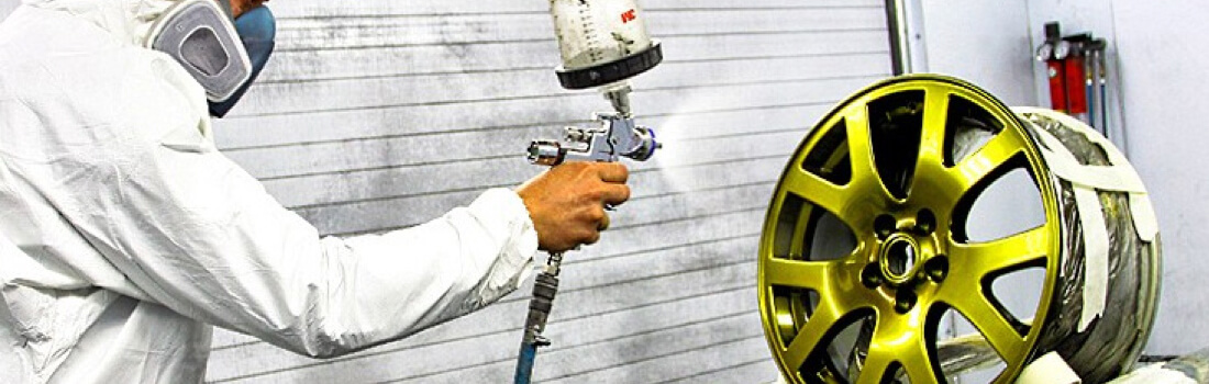 Ratlankių lyginimas ir dažymas